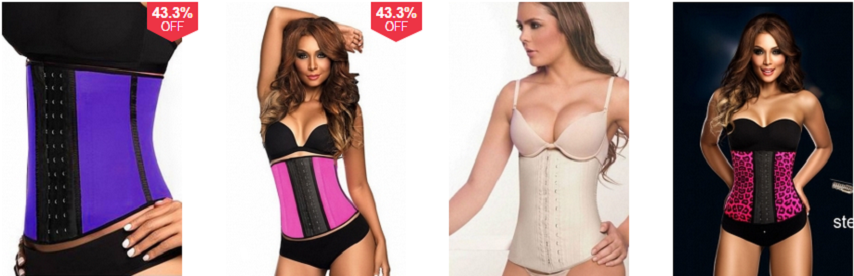 Latex Waist Cincher Wholesales  Cheap Waist Training Corsets for Sale