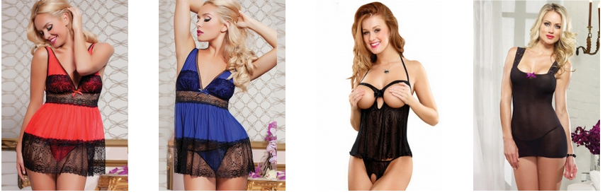 Wholesale Women Sexy Babydoll and Chemise